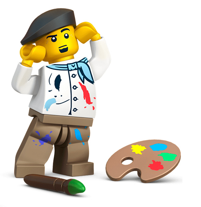 Lego Painter icons