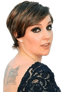 Lena Dunham Side View png icons
