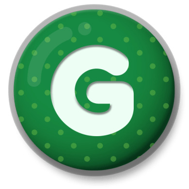 Letter G Roundlet icons