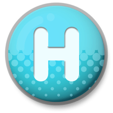 Letter H Roundlet icons