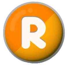 Letter R Roundlet icons