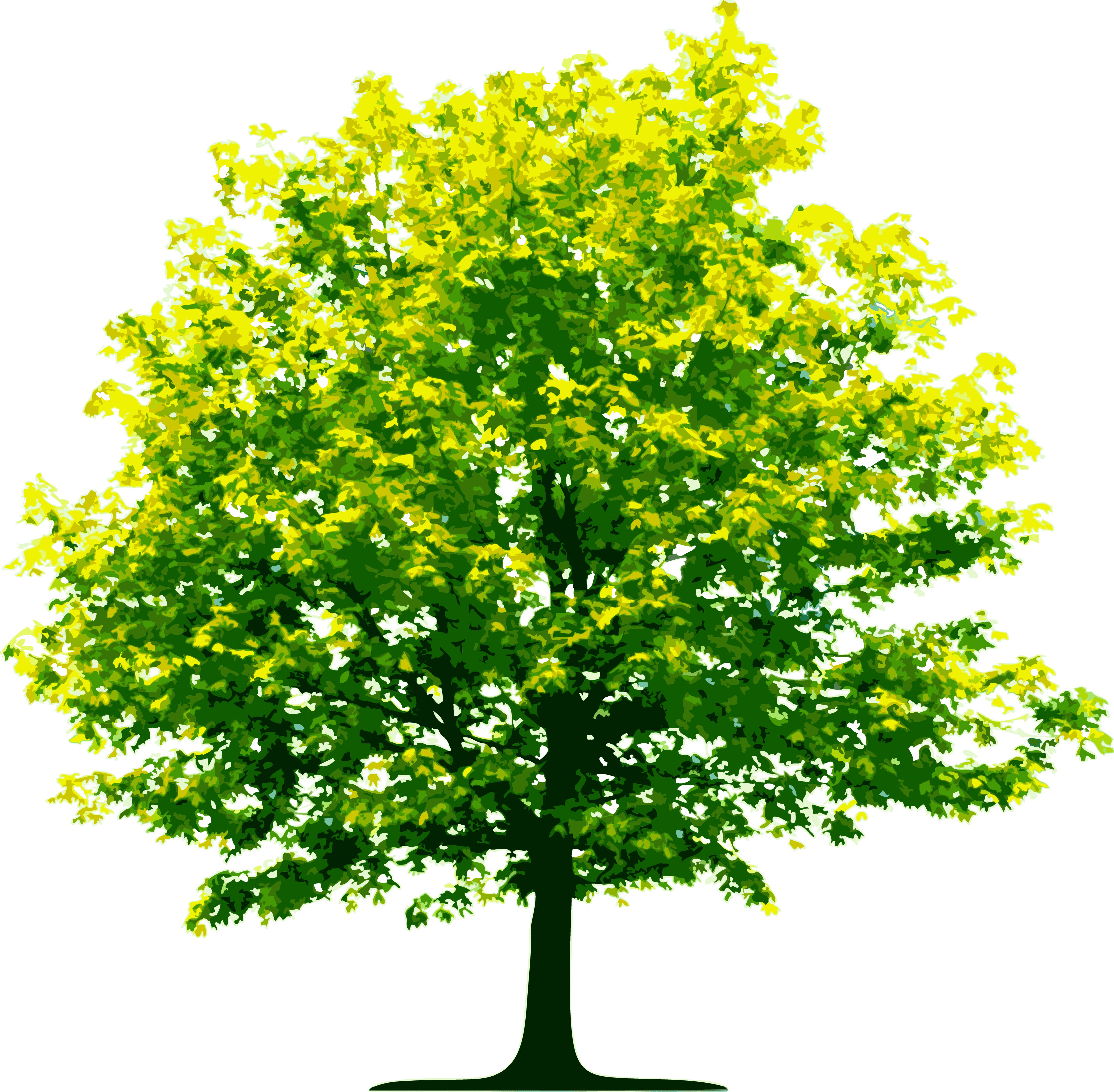 Light Green Tree icons