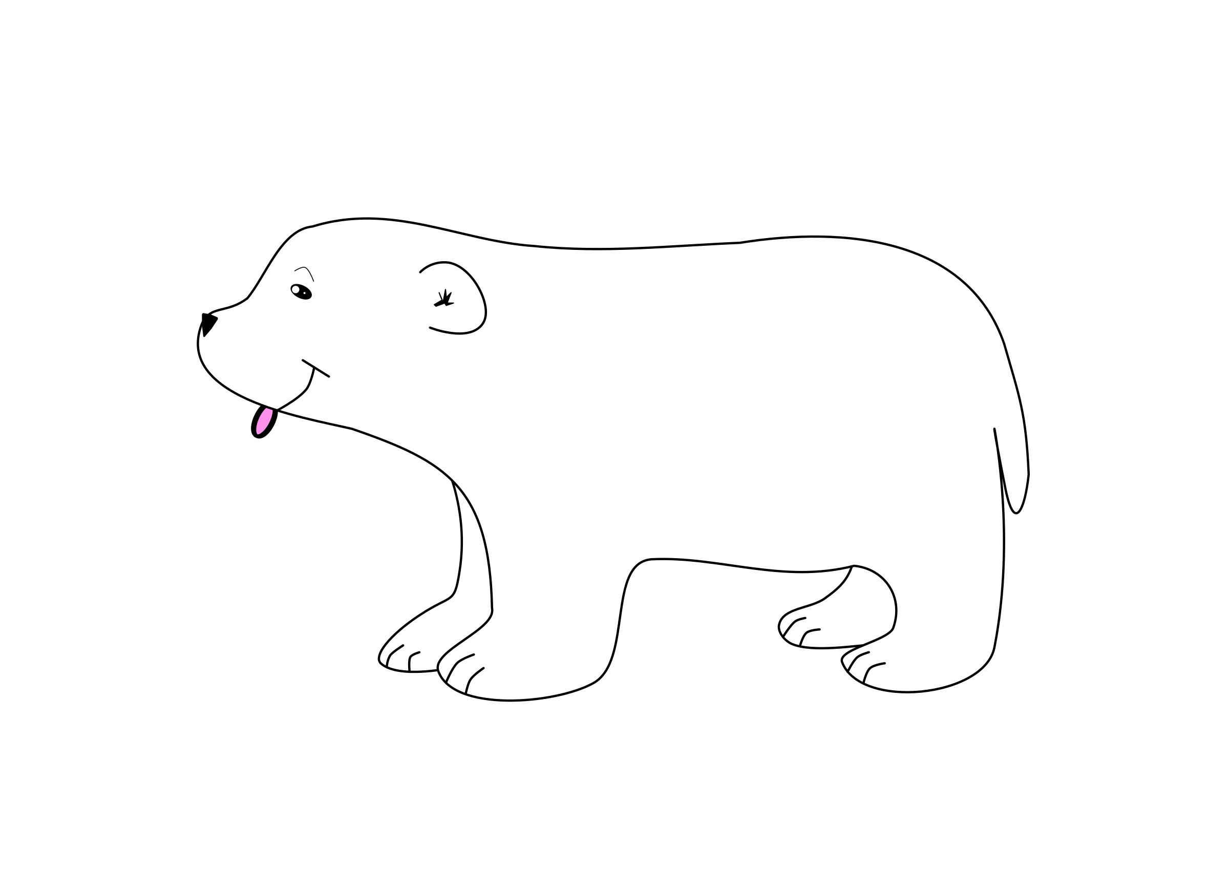 Little Polar Bear png