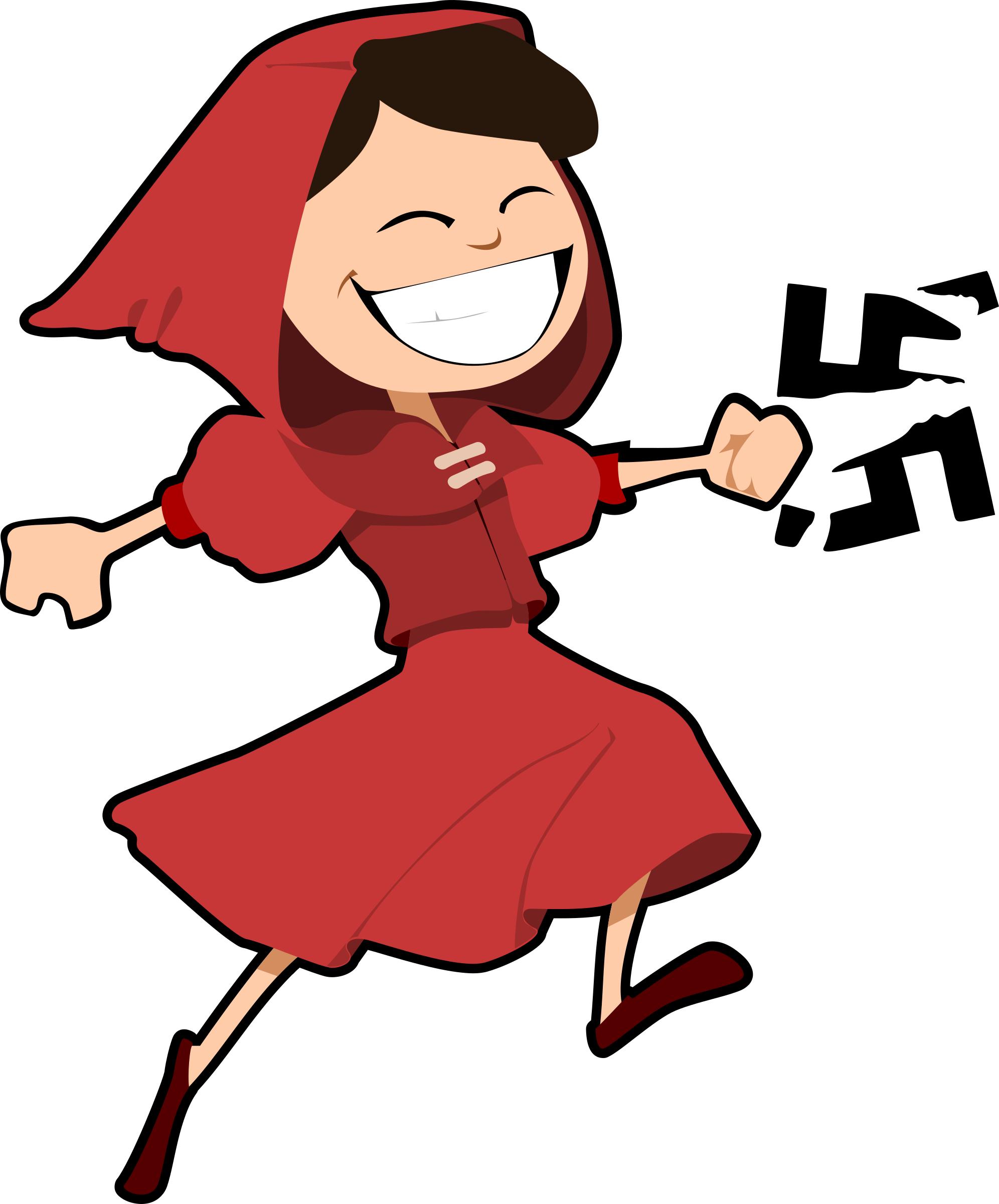 Little Red Riding Hood against Fascism png