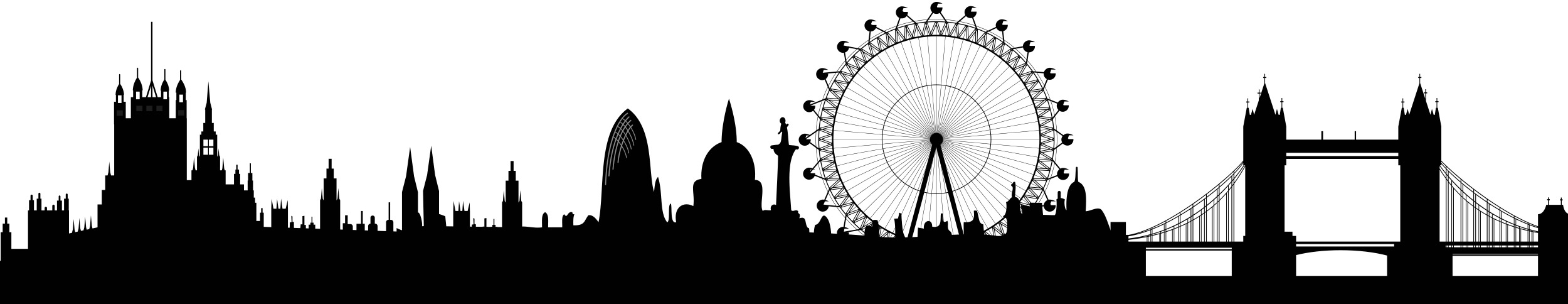 London Landmarks Skyline icons