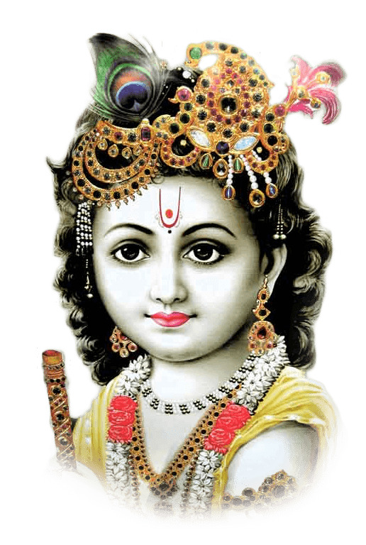 Lord Krishna Face png icons