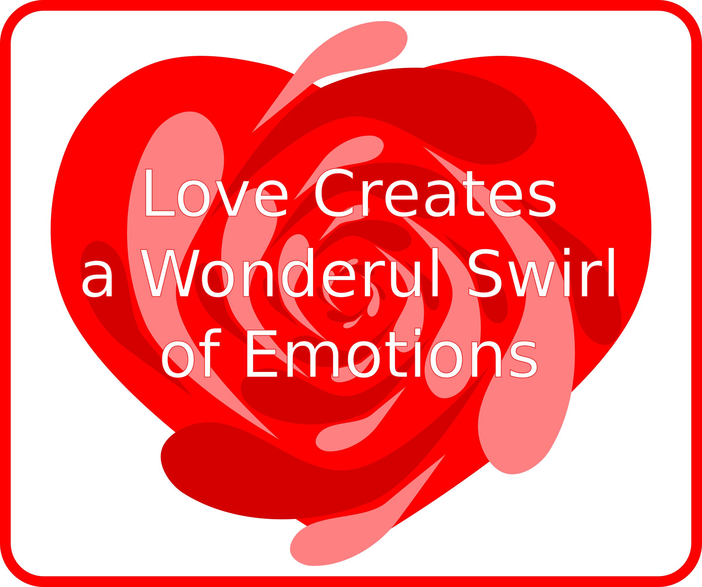 Love Emotional Swirl png