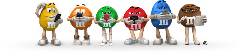 M&m's With Smartphones icons