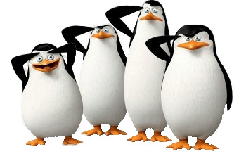 Madagascar Penguins Saluting png icons