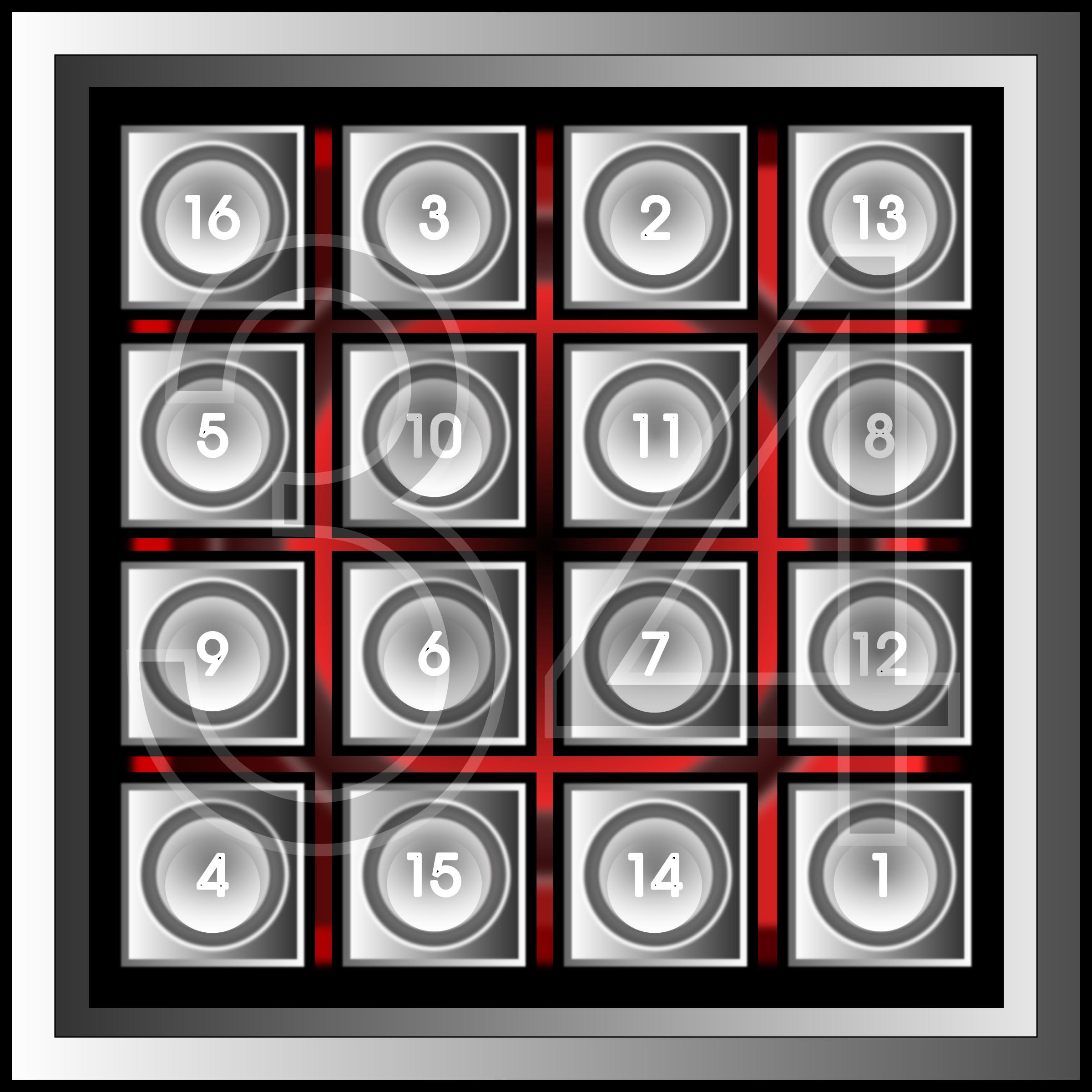 Magic square PNG icons