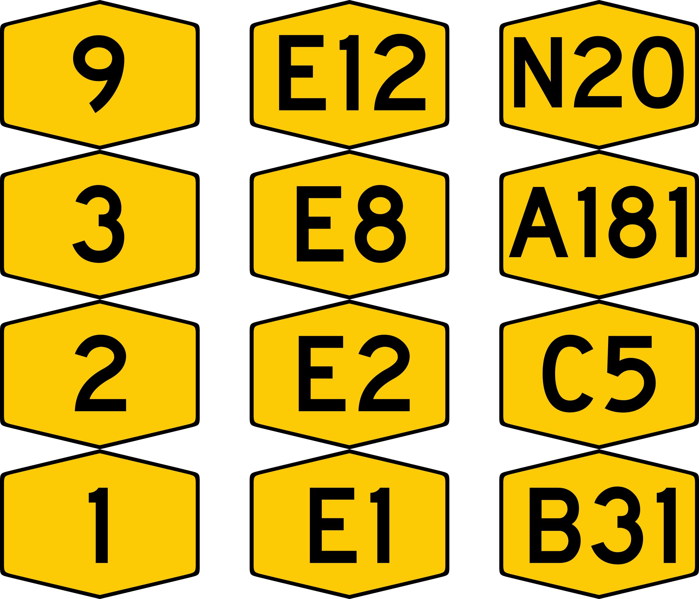 Malaysian Highway Shields png