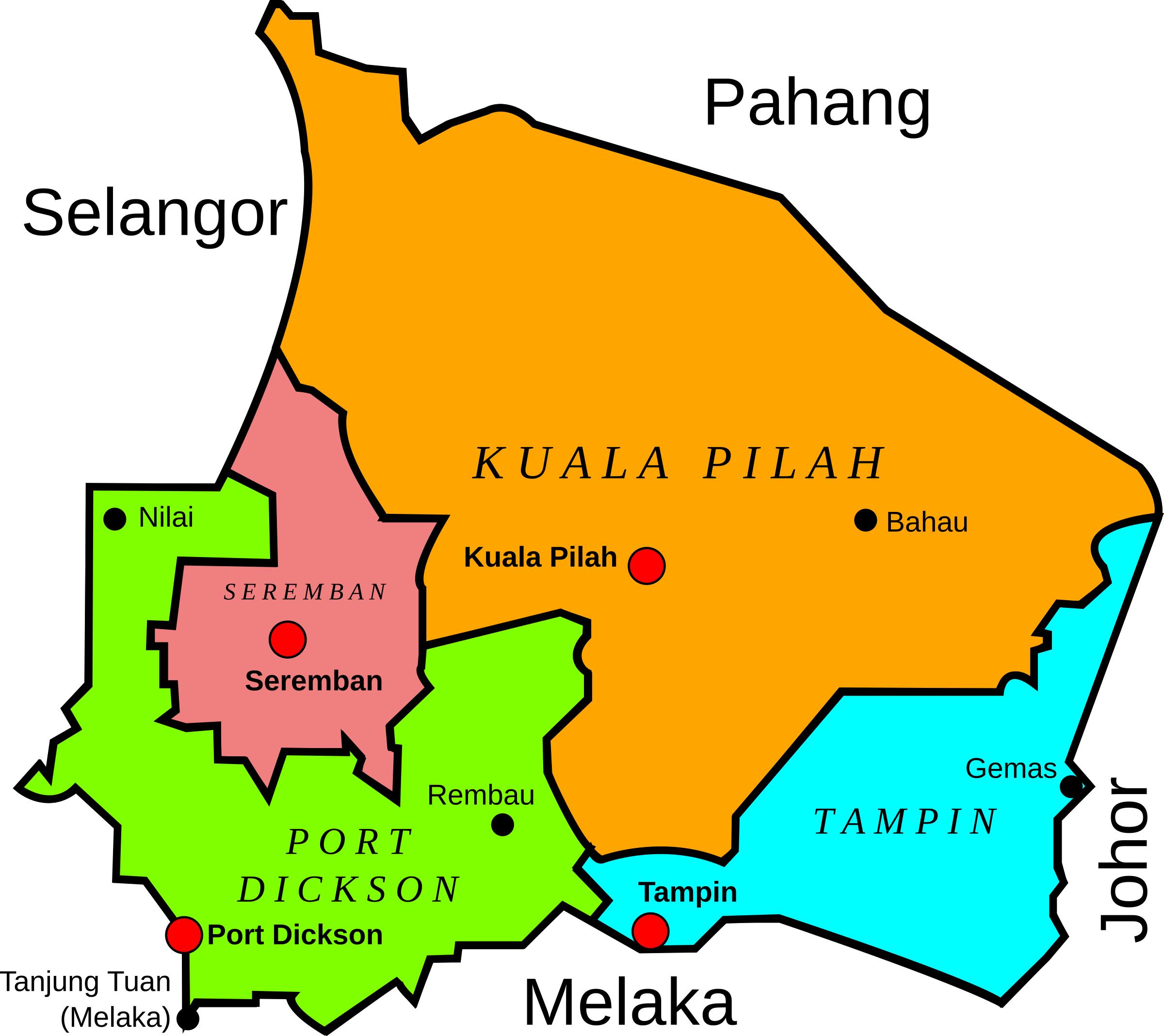 Johor peta negeri peta negeri