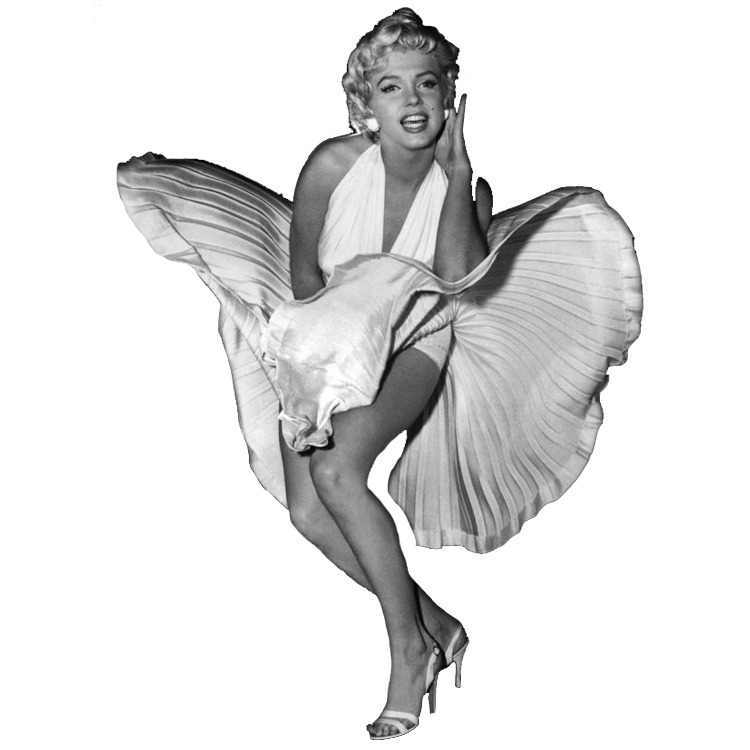 Marilyn Monroe Dress png icons