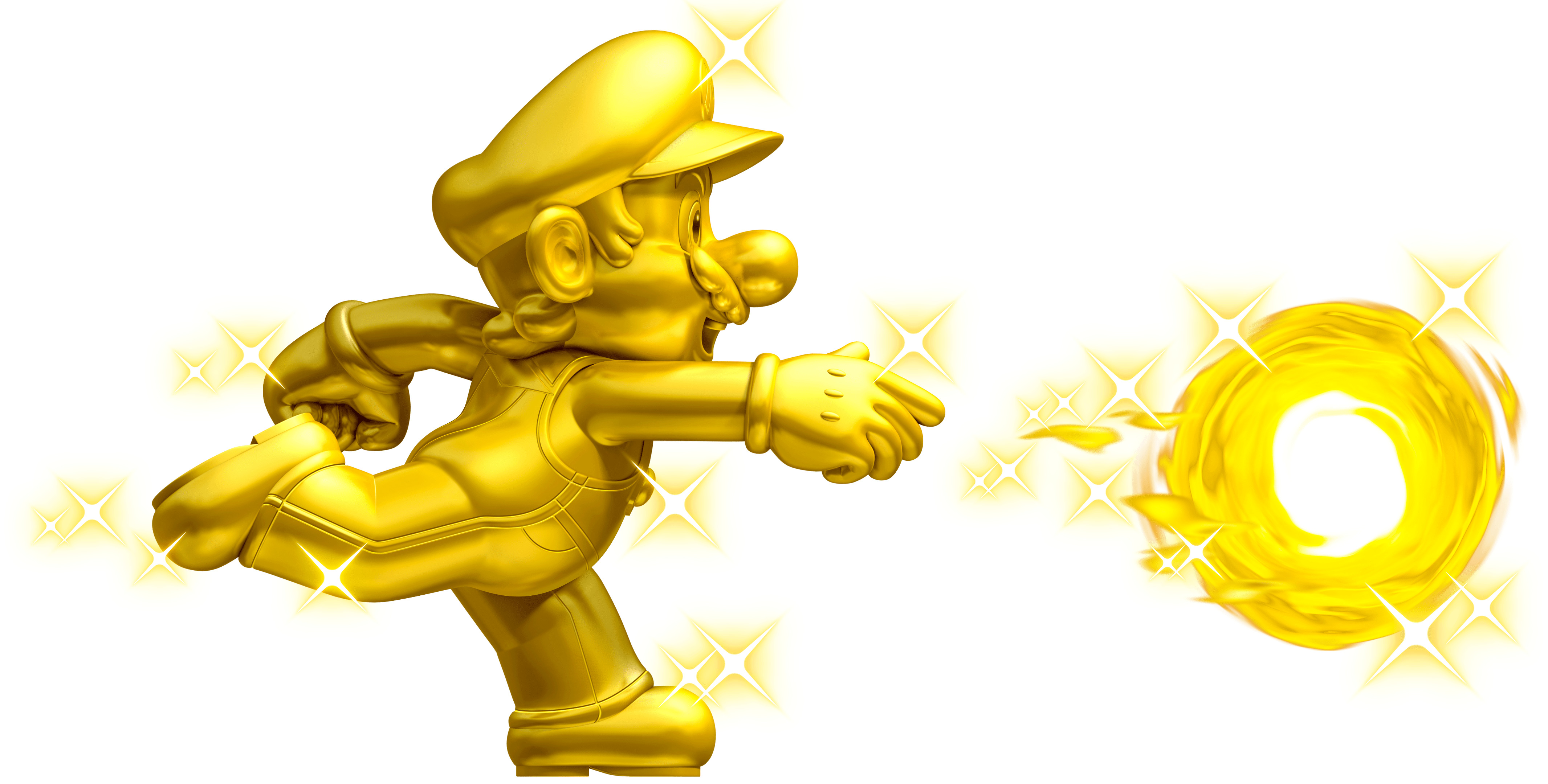 Mario Gold Fire png