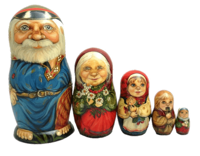 Matrioshka Family icons