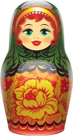 Matryoshka Doll icons