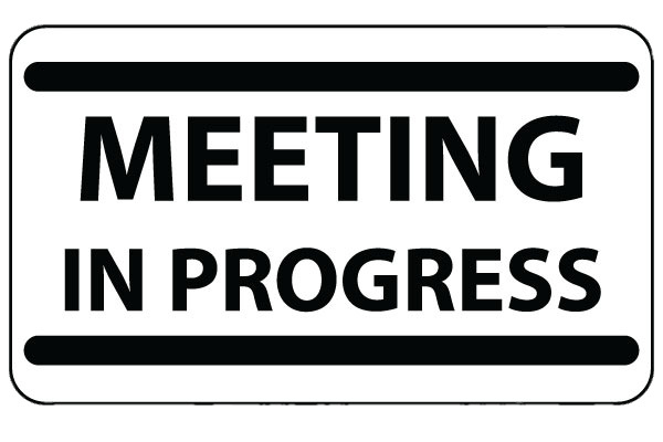 Meeting In Progress Board png icons