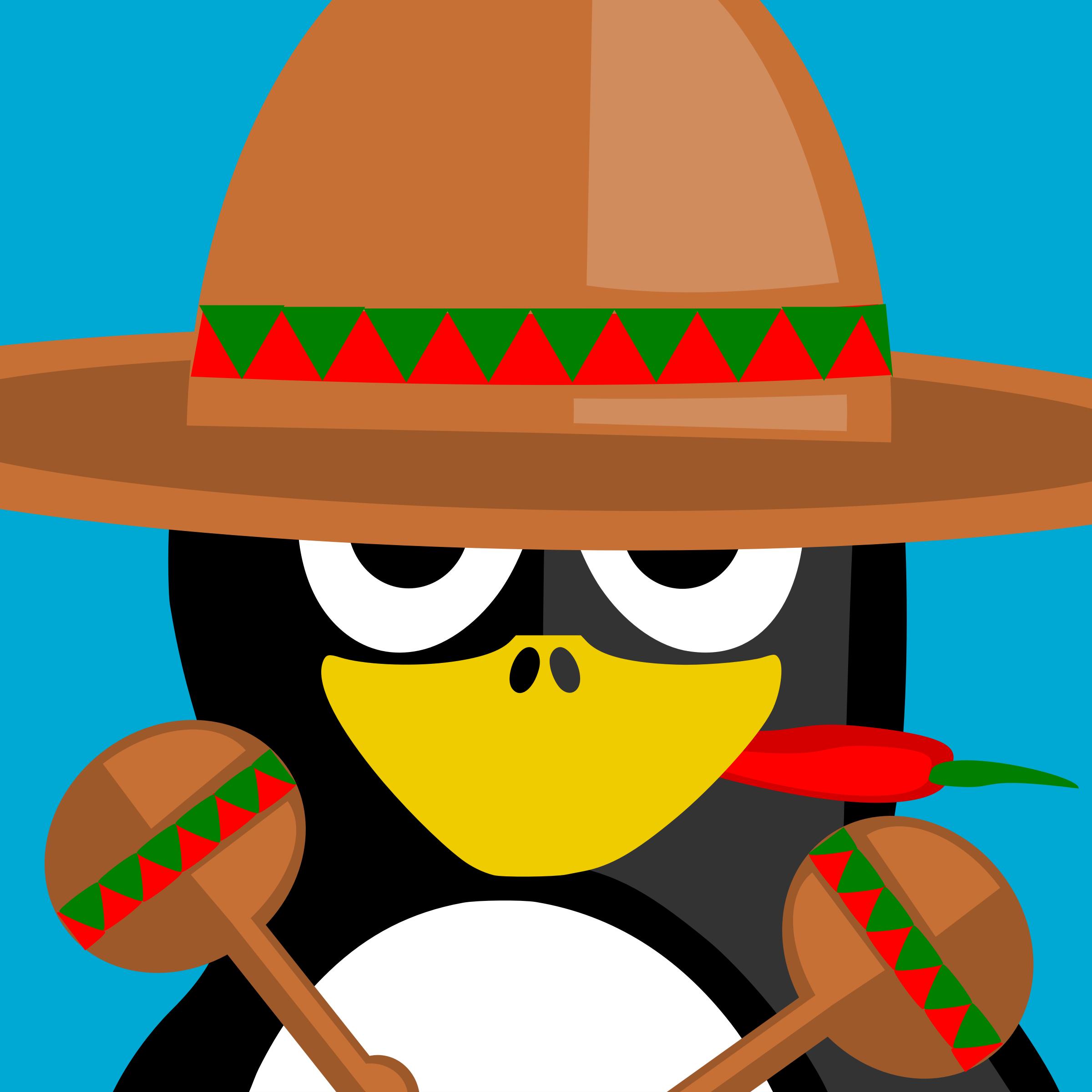 mexican penguin PNG icons