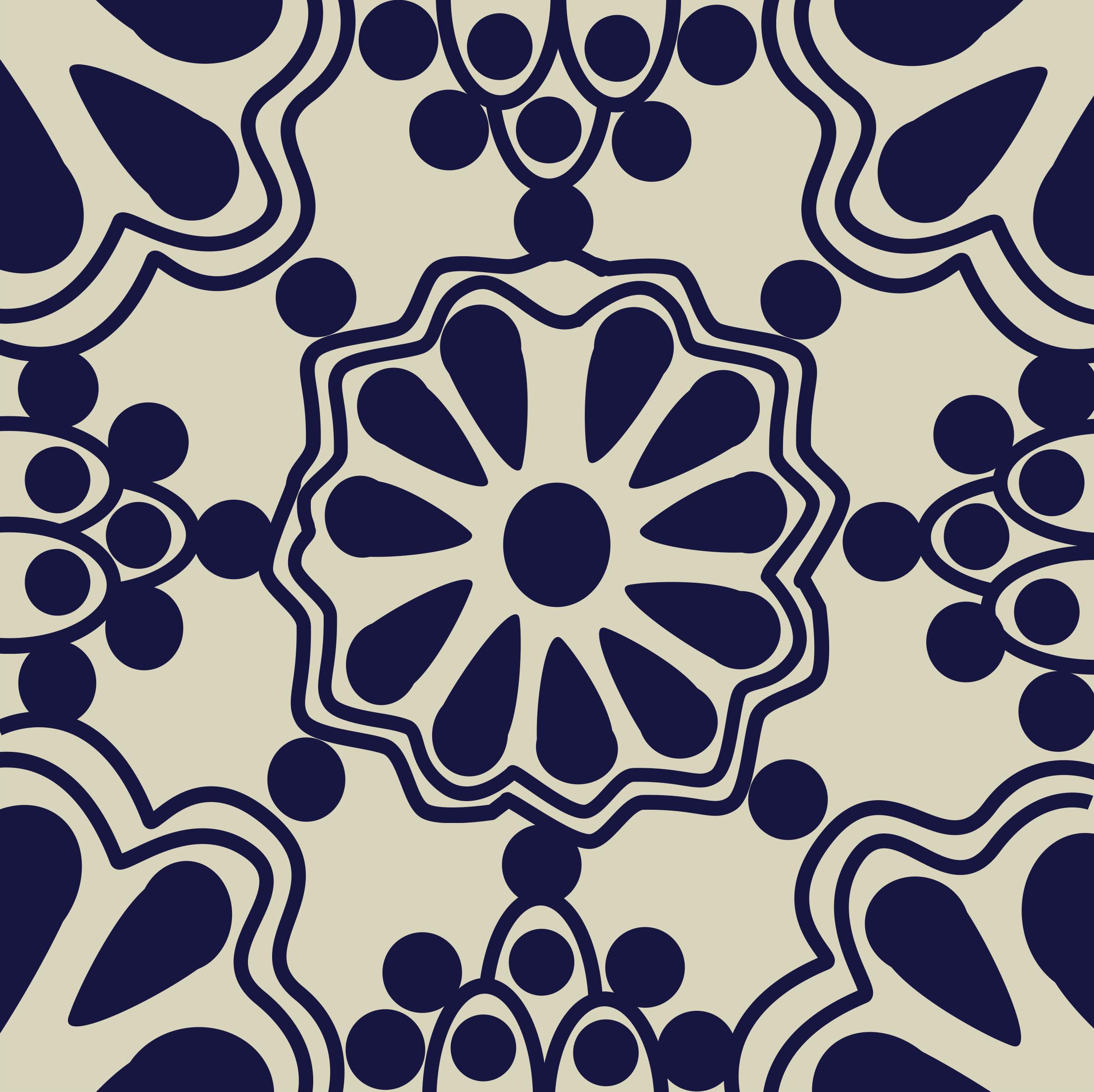 Mexican Tile Pattern - B PNG icons