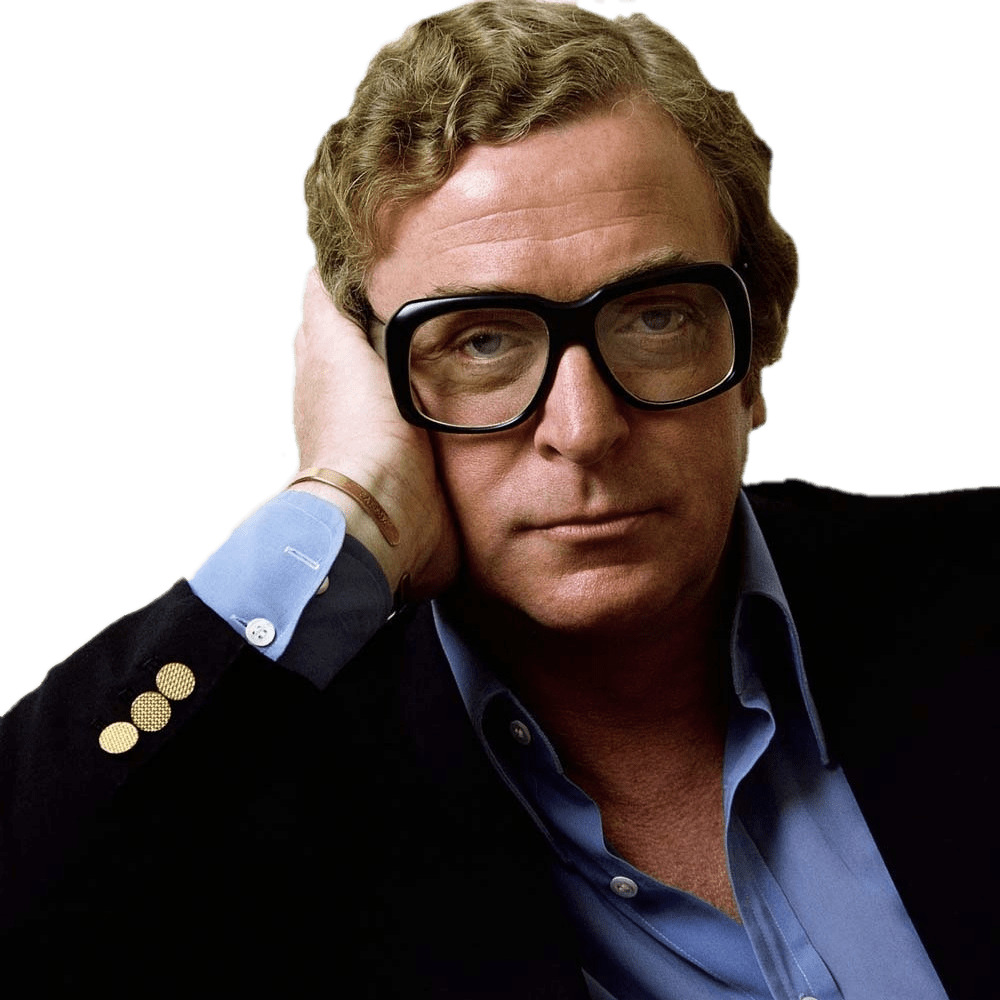 Michael Caine Black Glasses PNG icons