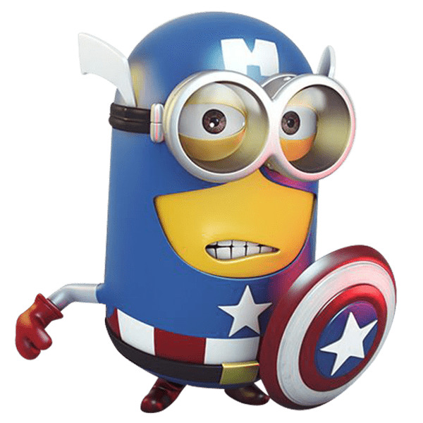 Minion Captain America icons