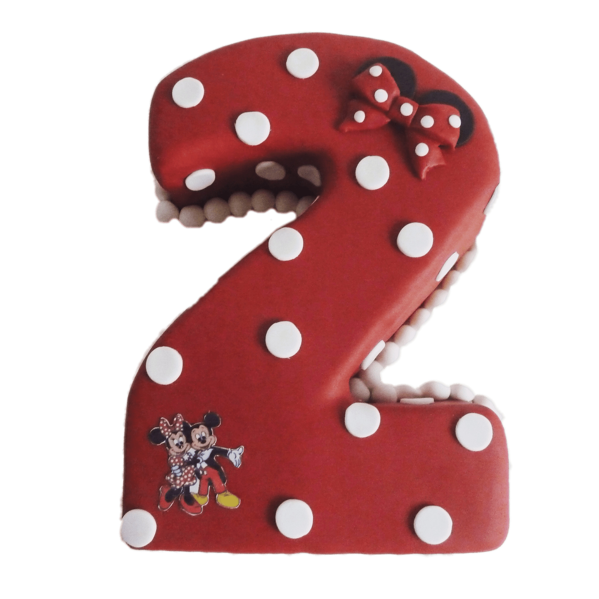Minnie Mouse Number 2 Cake png icons