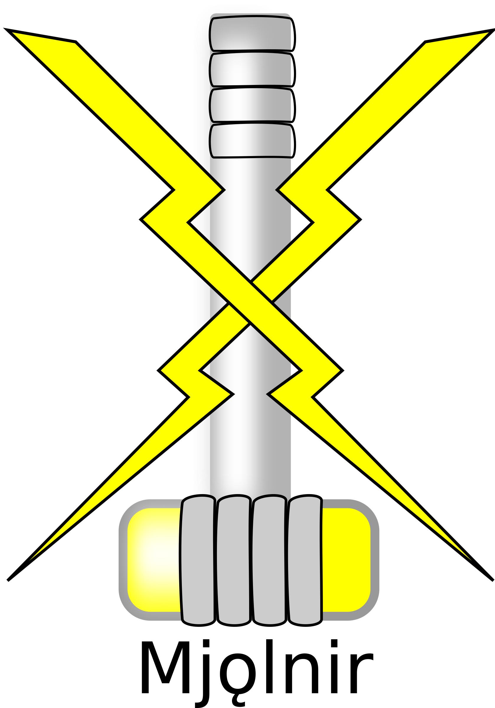 Mjölnir (Thor's Hammer) PNG icons