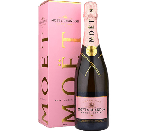 Moet & Chandon Rose? Impe?rial icons