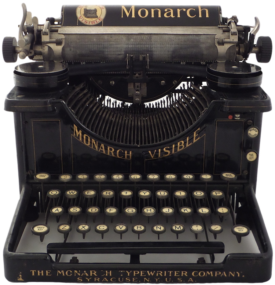 Monarch Vintage Typing Machine icons