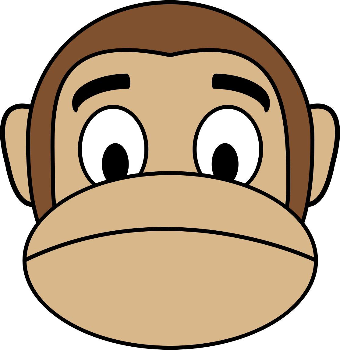 Monkey Emoji - Sad png