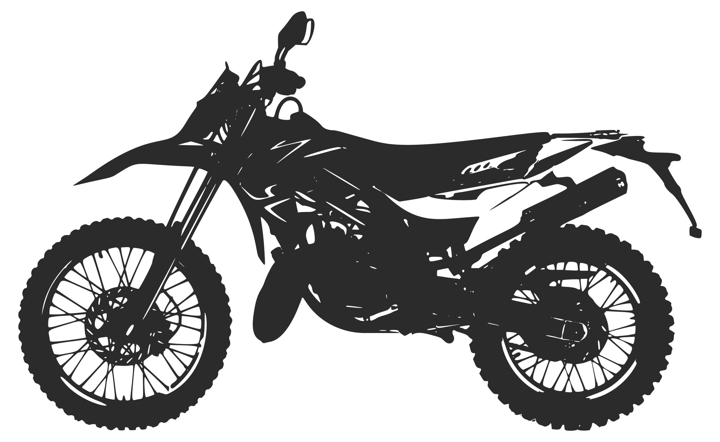 Motorbike Enduro Silhouette 3 PNG icons
