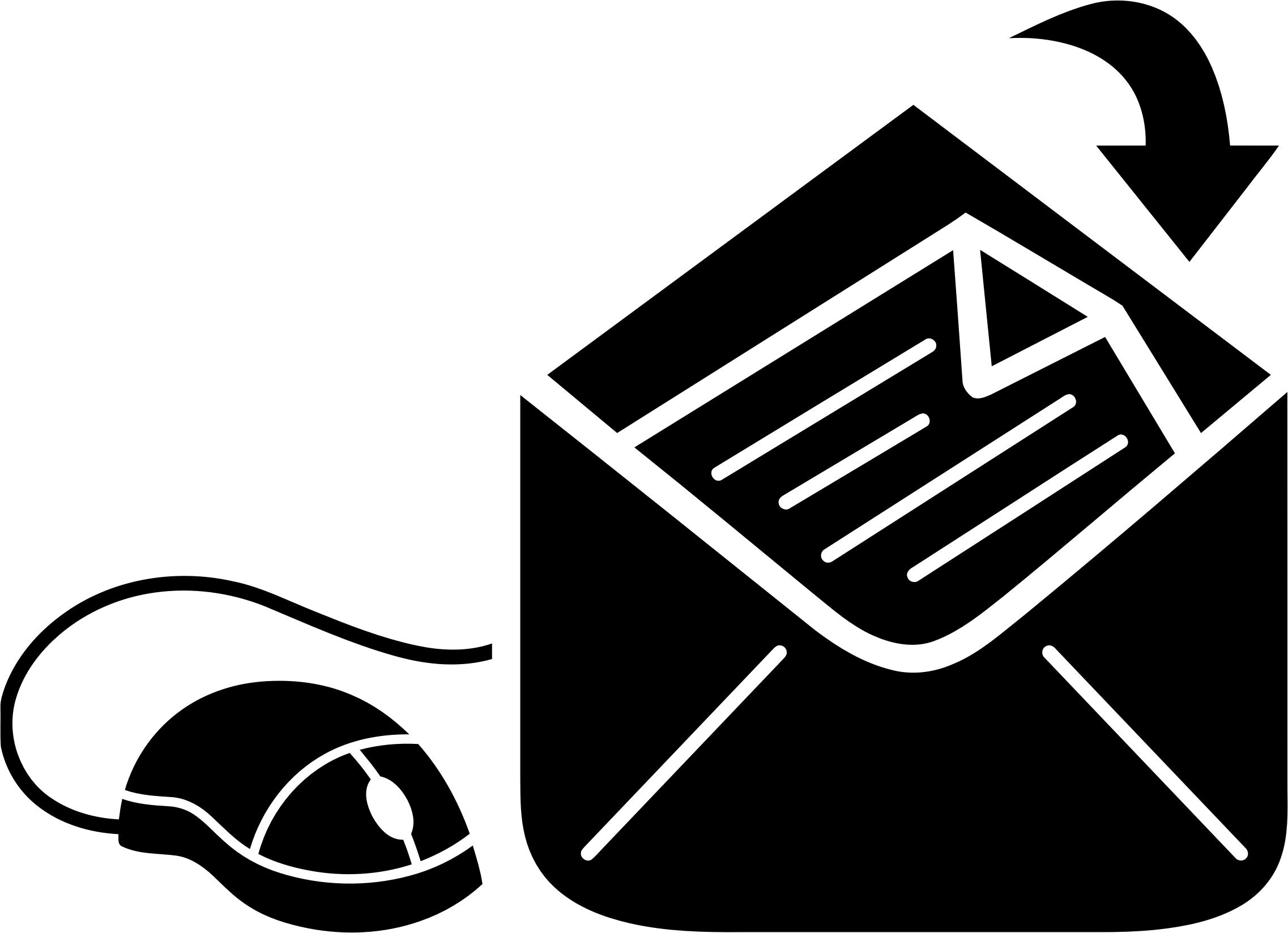 Mouse Envelope Icon png