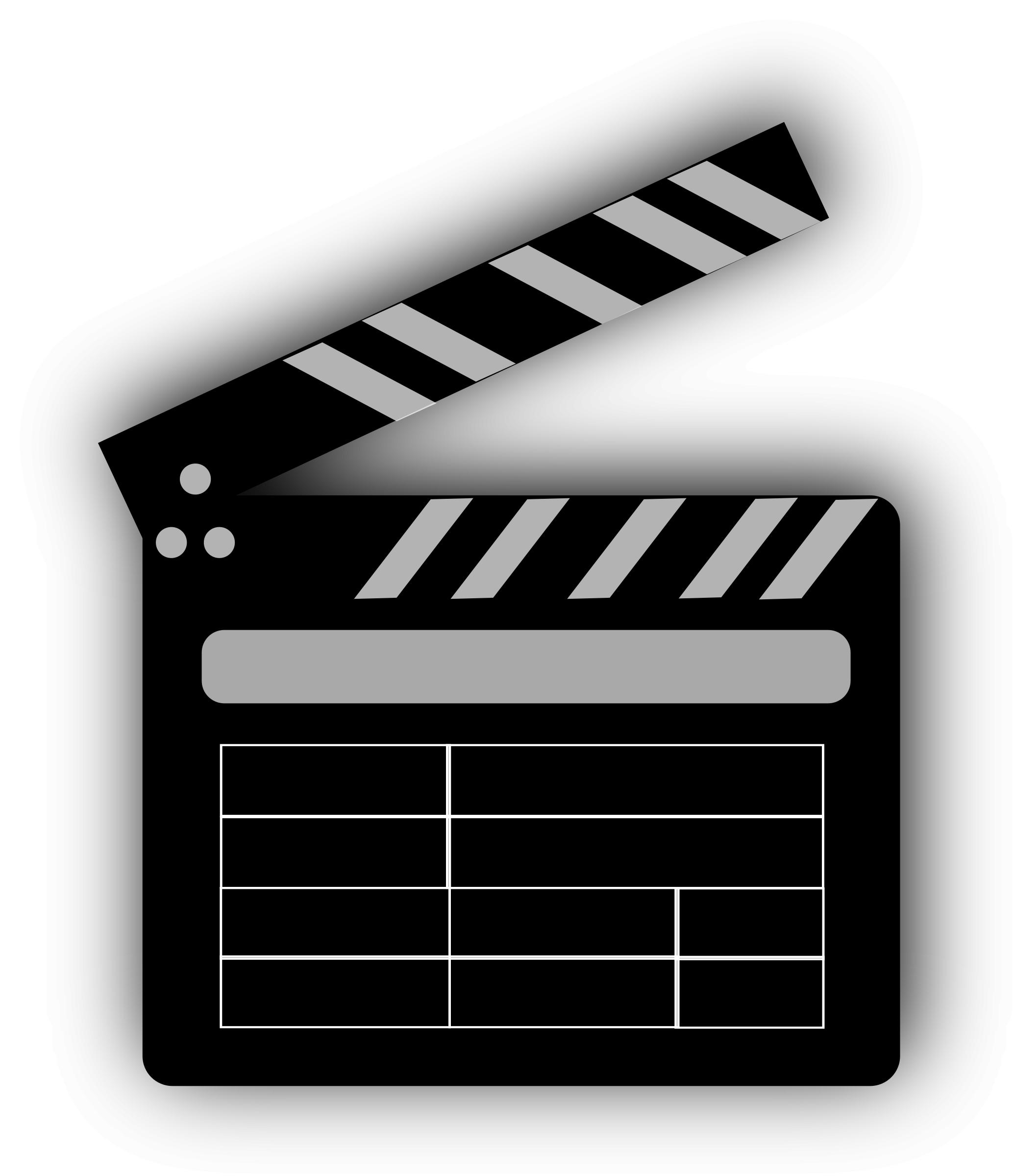 Movie clapper Board PNG icons