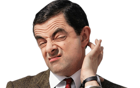 Mr Bean Scratching Ear png icons
