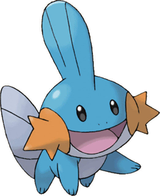 Mudkip Pokemon Side View PNG icons