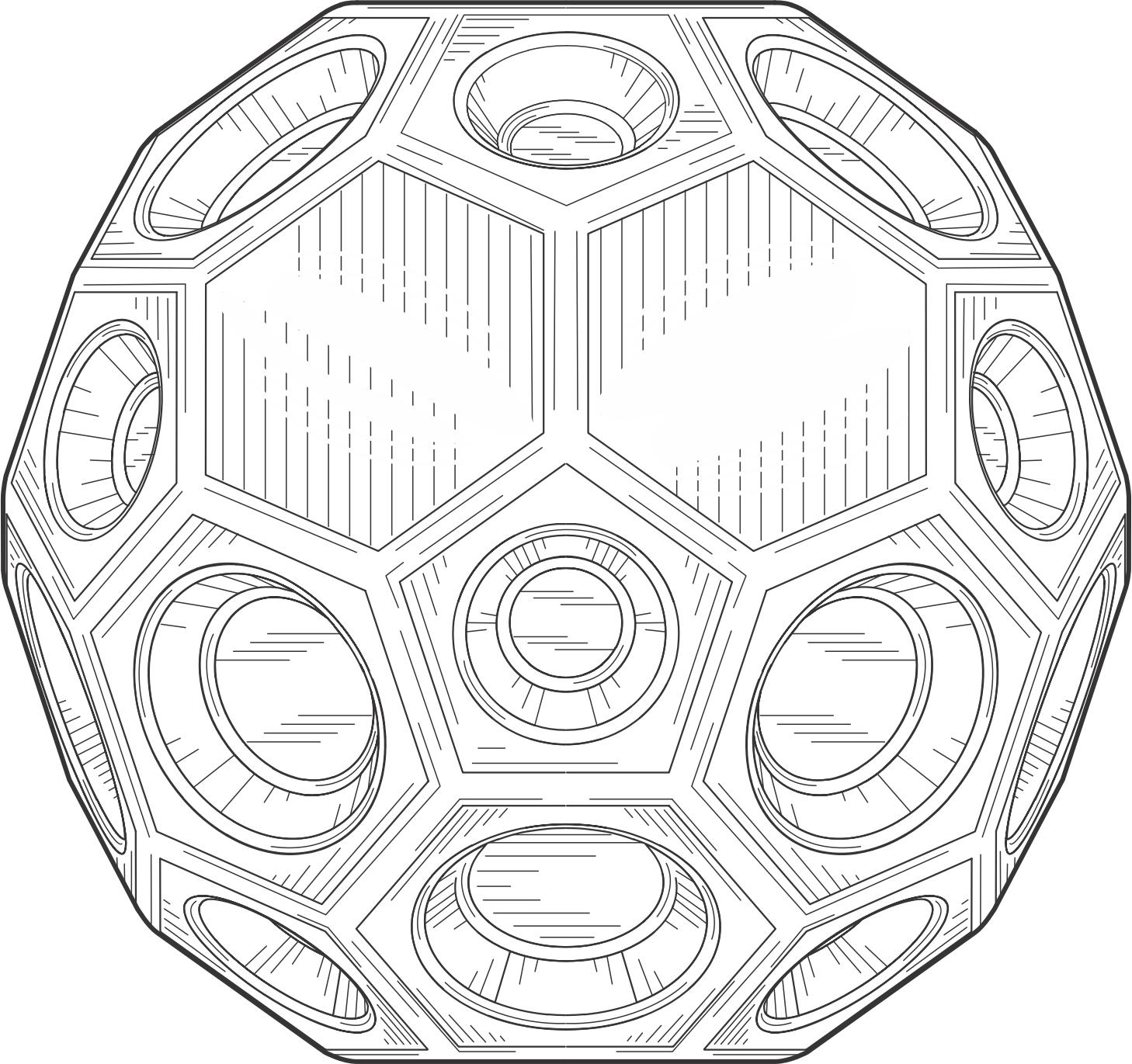Multi-Sided Game Ball png