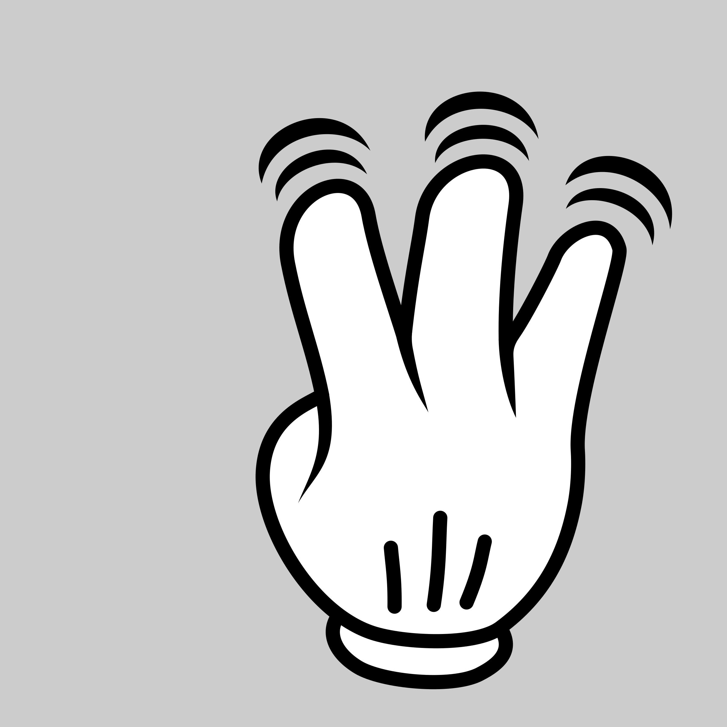 MultiTouch-Interface Mouse-theme 3-fingers-Double-Tap PNG icons