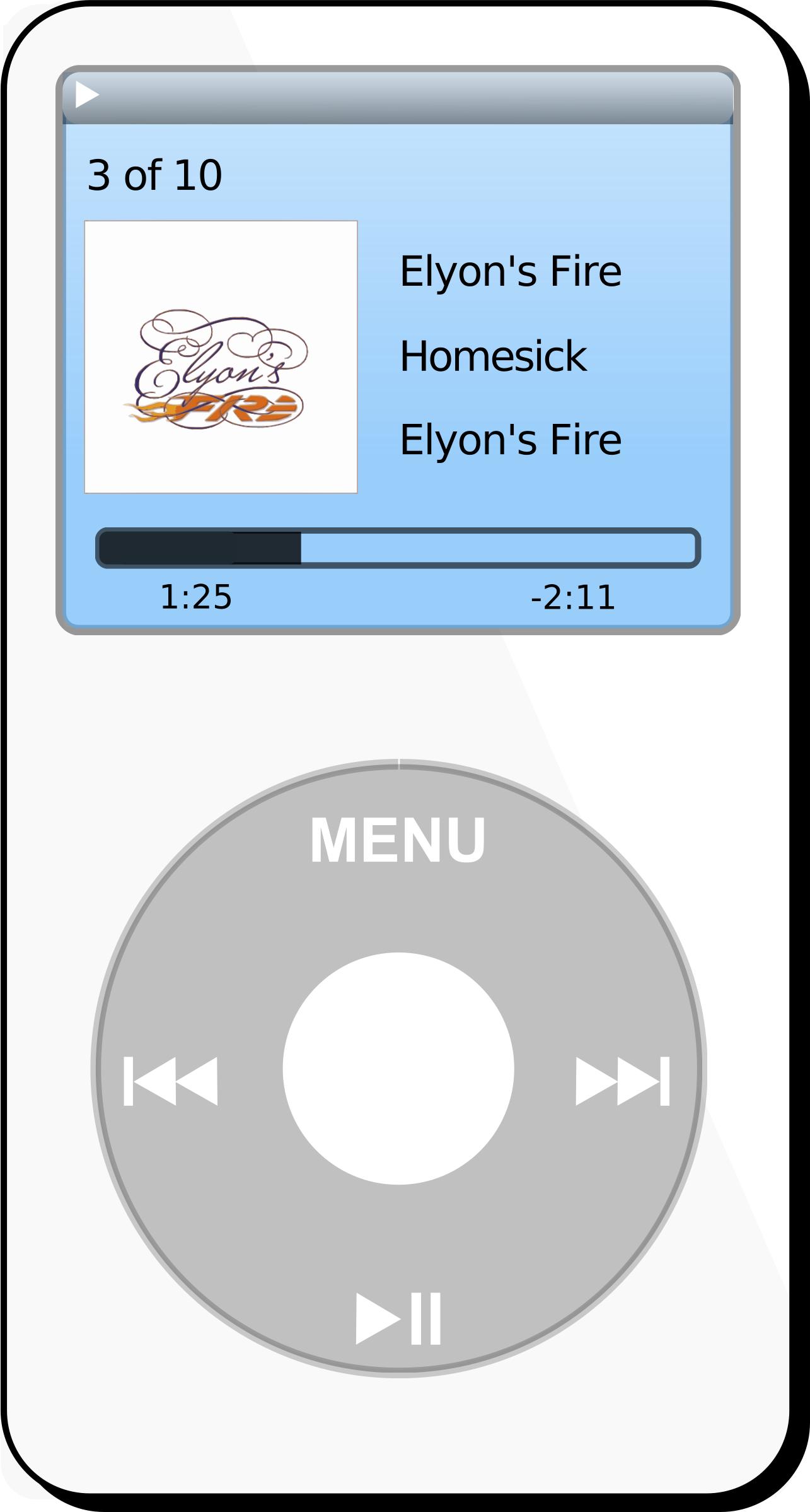 Music Player Playing Music png