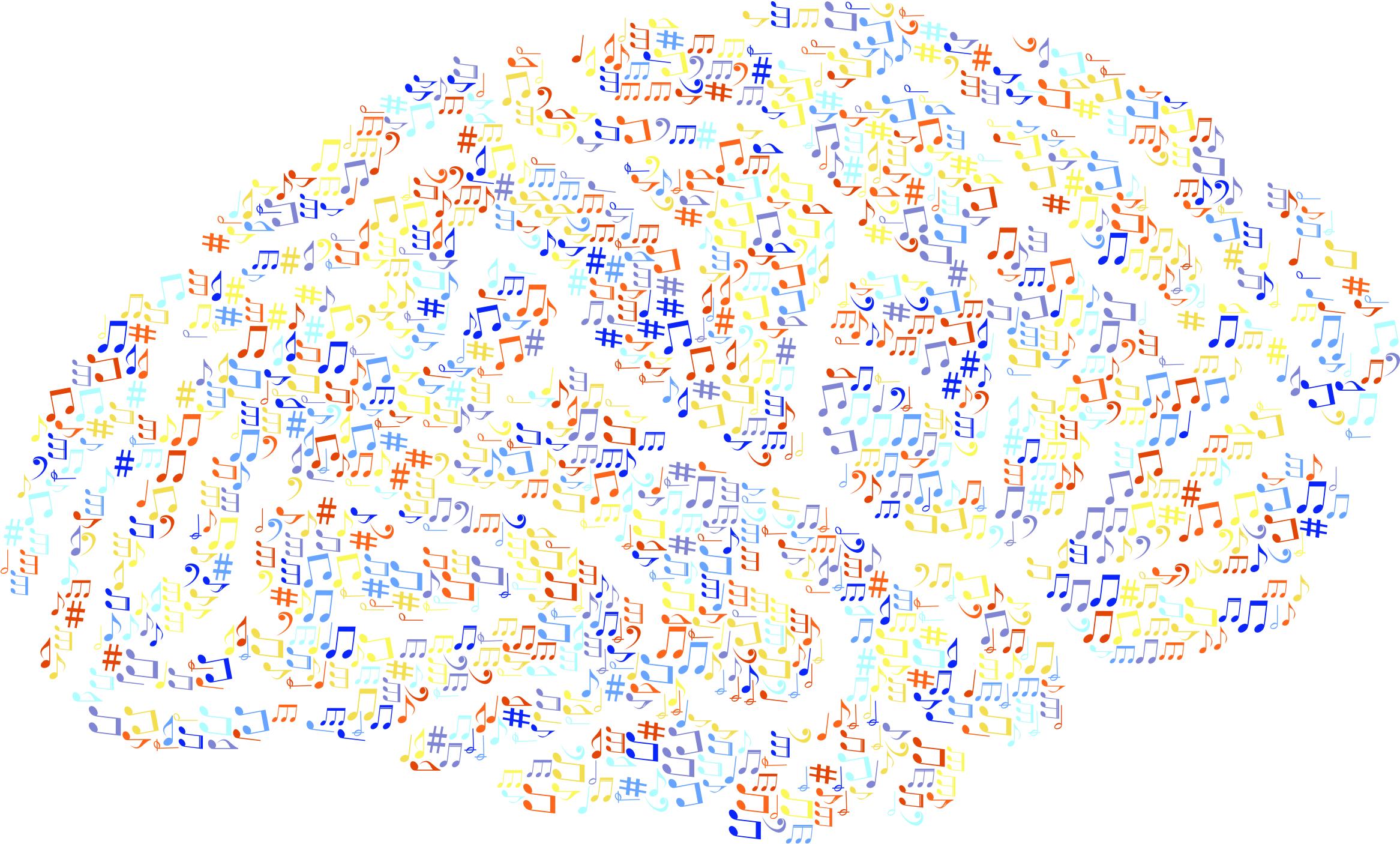 Musical Brain No Background png
