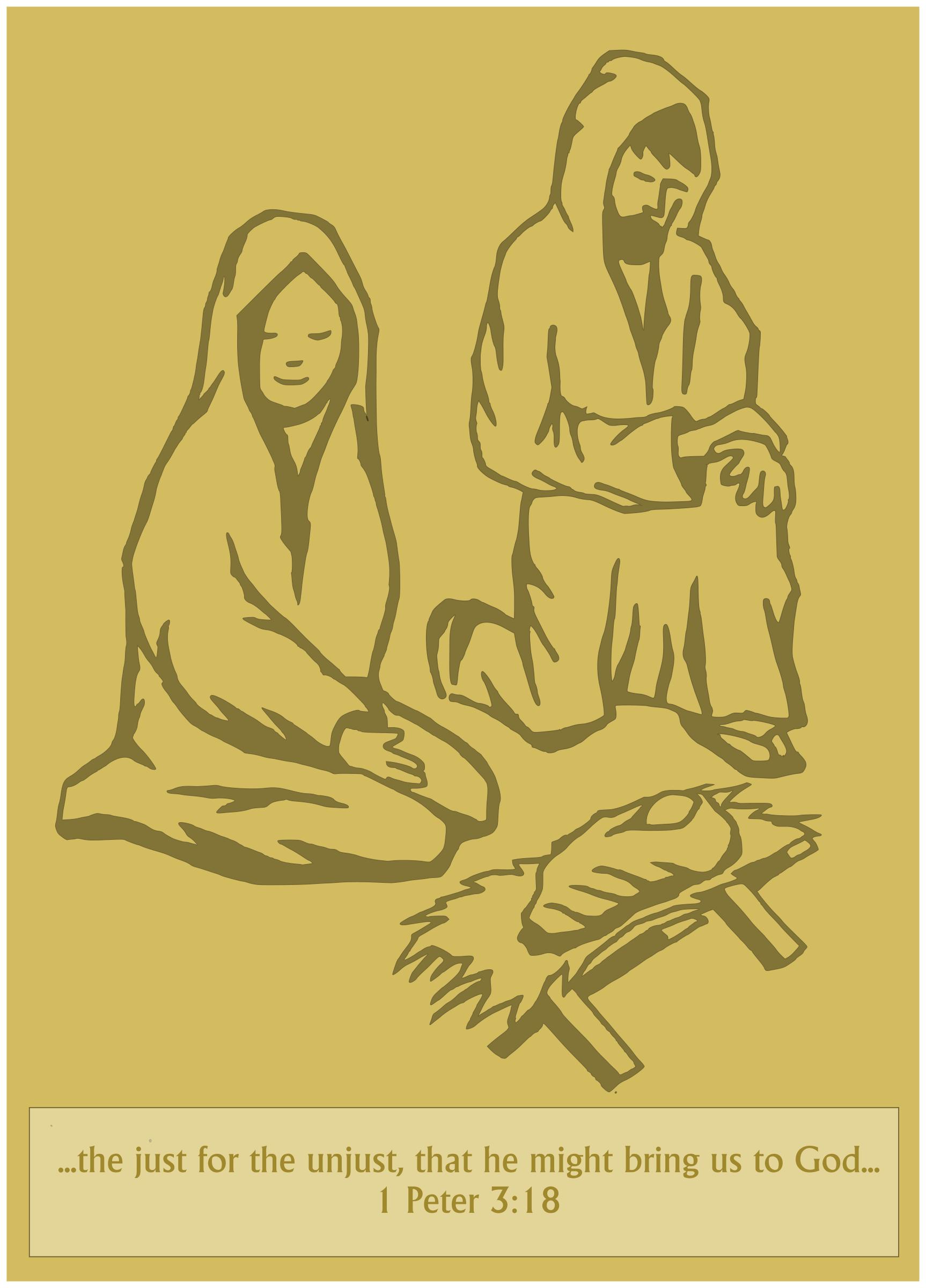 Nativity figures png