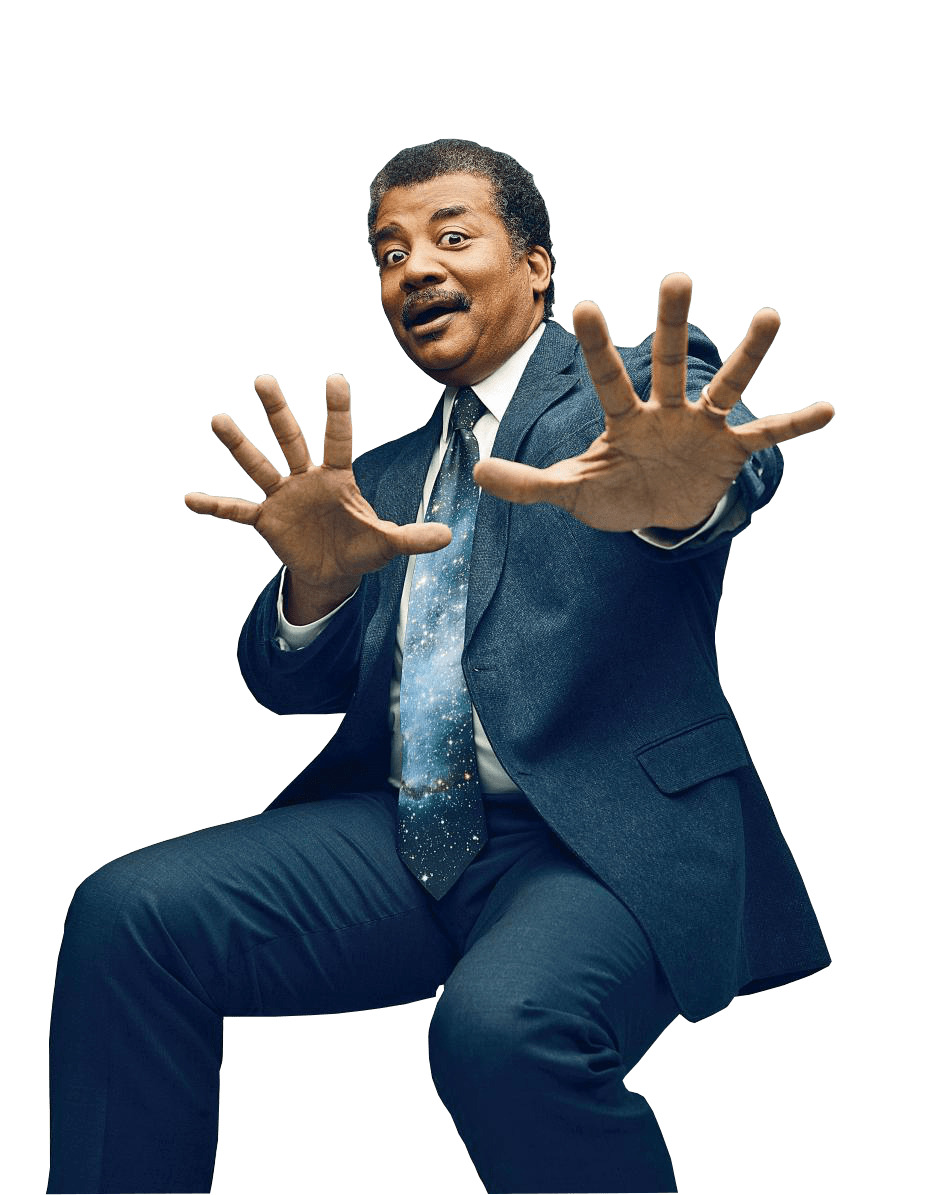 Neil Degrasse Tyson Sitting png icons