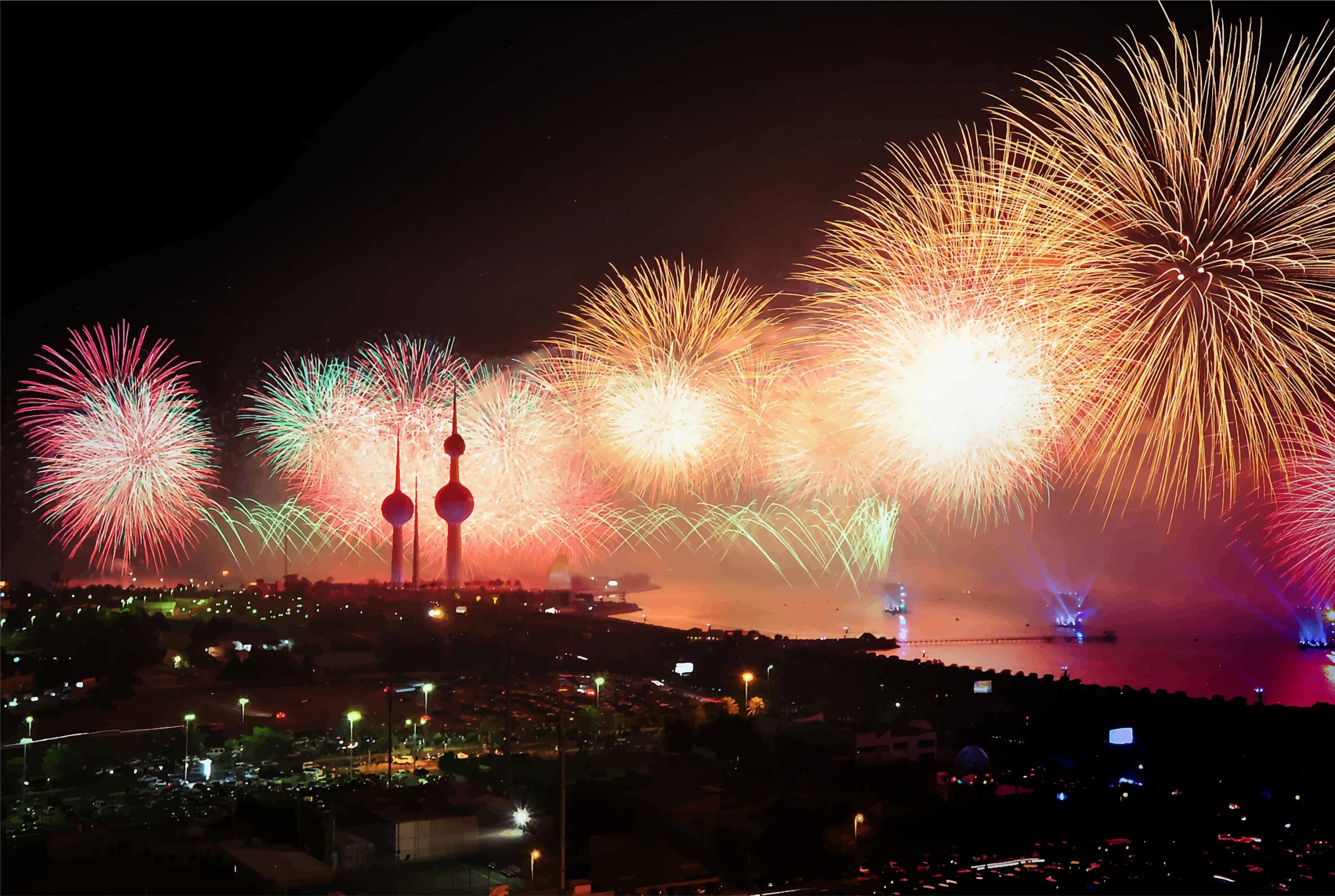 New Years Fireworks png