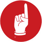 Newspaper Sin Embargo Hand Logo icons