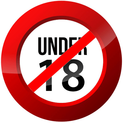 No Under 18 Restriction png icons