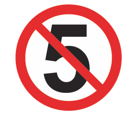 No Under 5 Restriction png