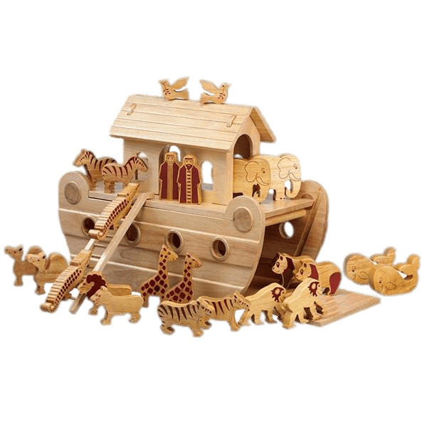 Noah's Ark Wooden Play Set icons