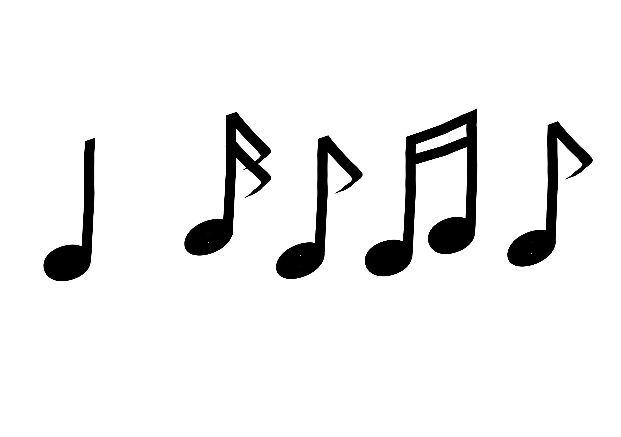 notas musicales png