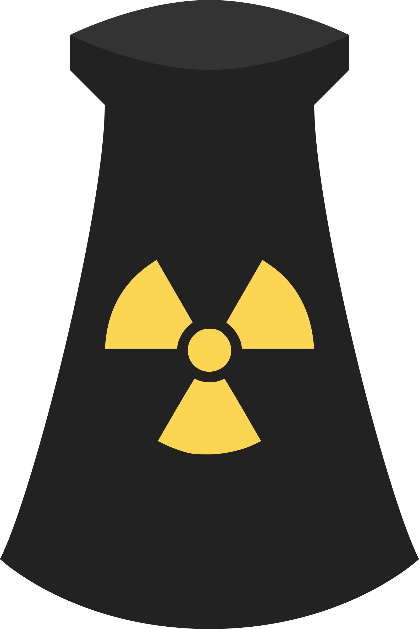 Nuclear Power Plant Icon Symbol 3 png
