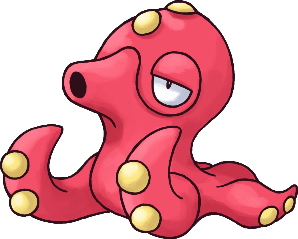 Octillery Pokemon PNG icons