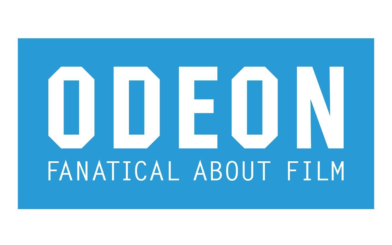 Odeon Blue Background Logo icons